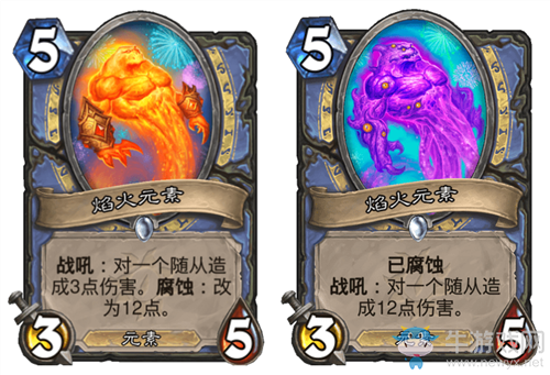《爐石傳說》瘋狂的暗月馬戲團法師新卡焰火元素介紹