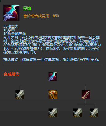 《LOL》S11神話裝備星蝕圖文介紹