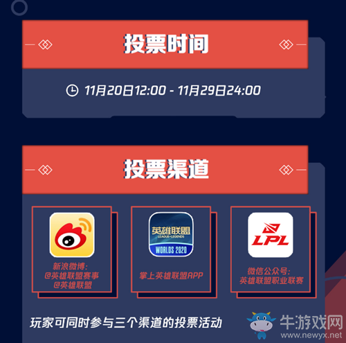 《LOL》2020LPL全明星周末選手投票活動(dòng)
