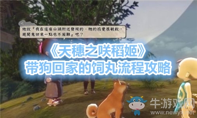《天穗之咲稻姬》帶狗回家的飼丸流程攻略