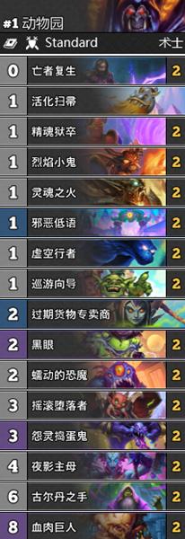 《爐石傳說》暗月馬戲團黑眼園卡組推薦