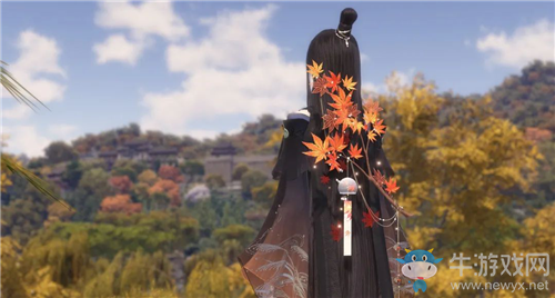 《逆水寒》背部掛件秋楓染介紹