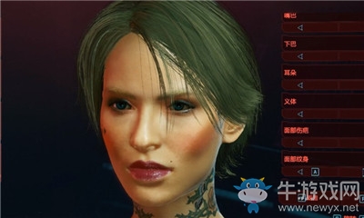 《賽博朋克2077》短發(fā)葉奈法捏臉數(shù)據(jù)