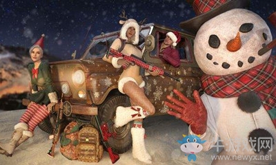 《絕地求生》2020圣誕節皮膚預覽