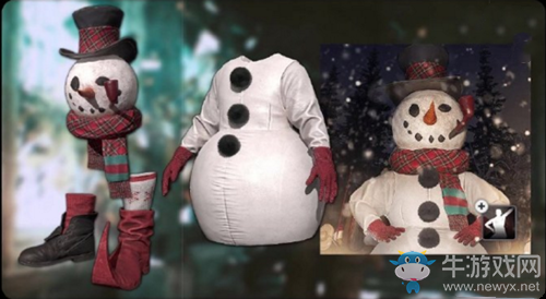 《絕地求生》2020圣誕節皮膚預覽