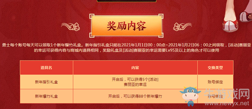 《DNF》新年的氣息活動(dòng) 每日登陸領(lǐng)好禮