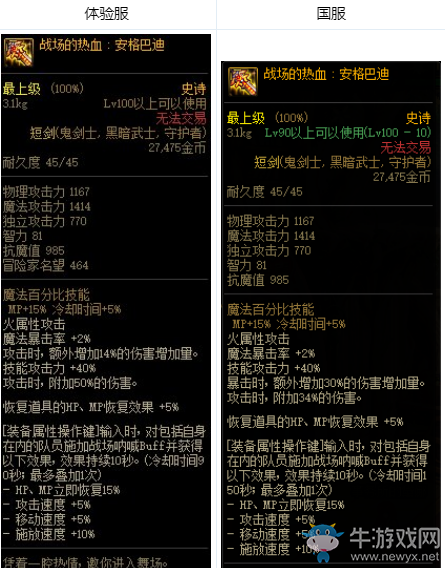《DNF》戰(zhàn)場的熱血：安格巴迪改動介紹