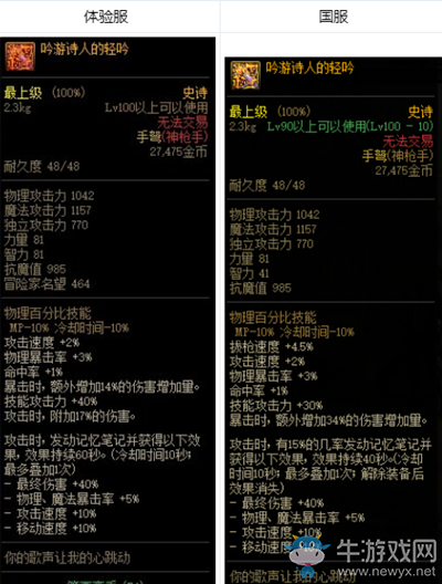 《DNF》吟游詩人的輕吟改動(dòng)介紹