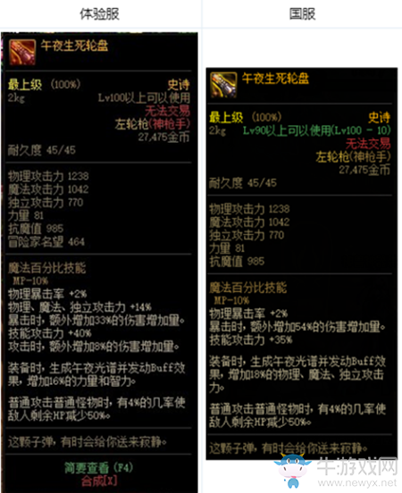《DNF》午夜生死輪盤改動介紹