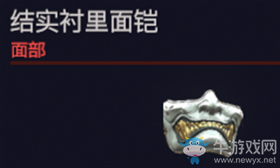《賽博朋克2077》結(jié)實(shí)襯里面鎧介紹