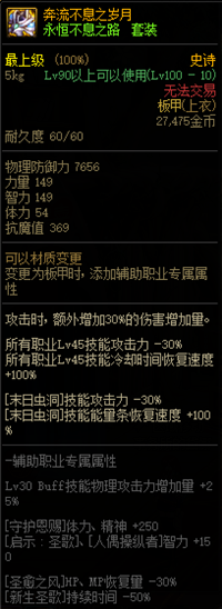 《DNF》永恒不息之路套裝改動(dòng)內(nèi)容匯總