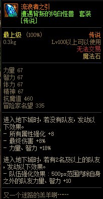 《DNF》遭遇背叛的純白怪獸 傳說套裝介紹