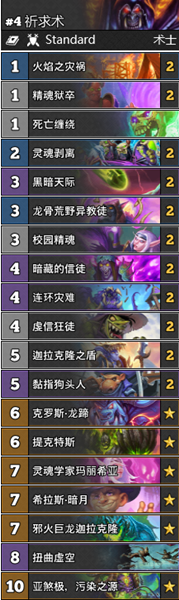 《爐石傳說》暗月馬戲團穩定祈求術卡組推薦