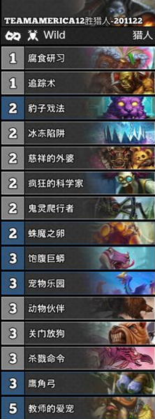 《爐石傳說》對決模式藍白亡語獵卡組推薦