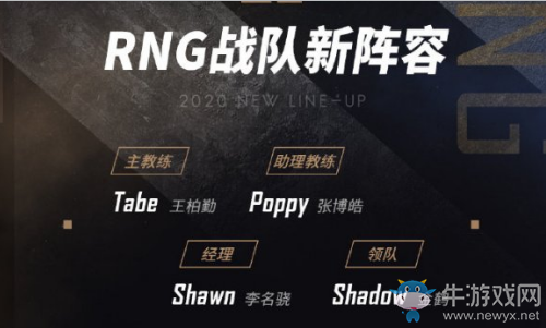 《LOL》2021LPL春季賽RNG戰隊大名單