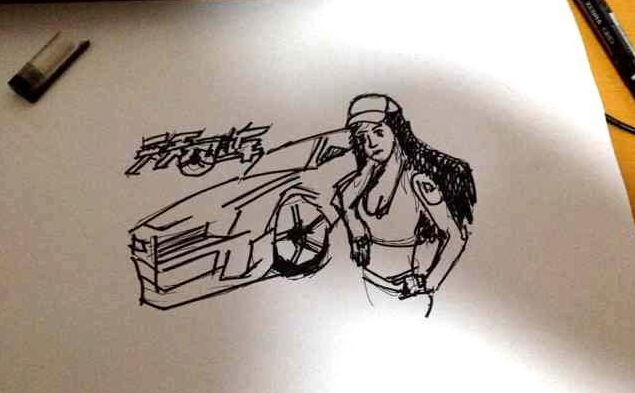 《天天飞车》七夕特别活动 画爱车领钻石