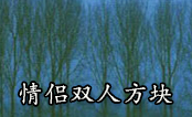 情侣双人方块