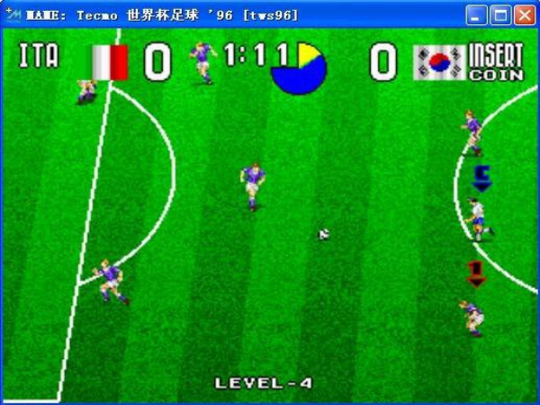 Tecmo：世界杯足球96