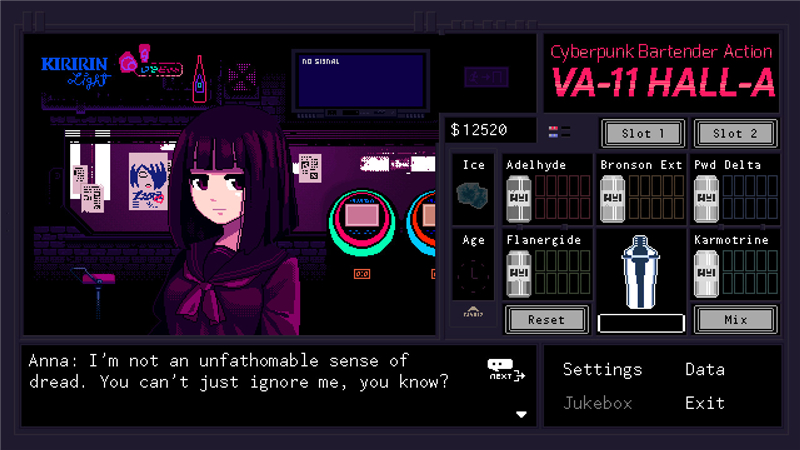 VA-11 Hall-A：赛博朋克酒保行动 steam版