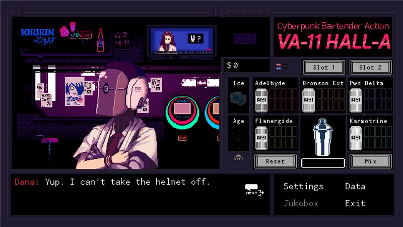 VA-11 Hall-A：赛博朋克酒保行动 steam版