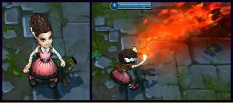 《LOL》黑暗之女 安妮皮膚大全