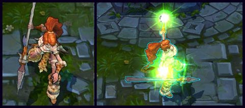 《LOL》狂野女獵手 奈德麗皮膚大全