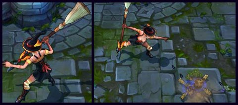 《LOL》狂野女獵手 奈德麗皮膚大全