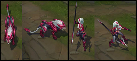 《LOL》狂野女獵手 奈德麗皮膚大全