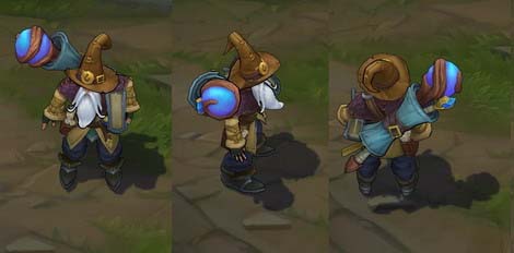 《LOL》符文法師 瑞茲皮膚大全