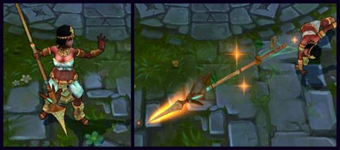 《LOL》狂野女獵手 奈德麗皮膚大全