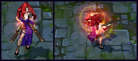 《LOL》賞金獵人 厄運(yùn)小姐皮膚大全