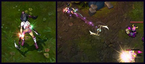 《LOL》離群之刺  阿卡麗皮膚大全