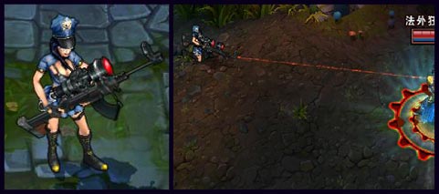 《LOL》皮城女警 凱特琳皮膚大全
