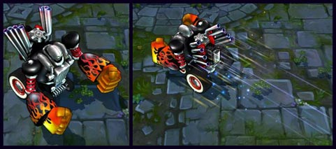 《LOL》蒸汽機器人 布里茨皮膚大全