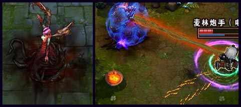 《LOL》墮落天使 莫甘娜皮膚大全