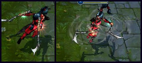 《LOL》離群之刺  阿卡麗皮膚大全