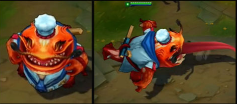 《LOL》河流之王 塔姆皮膚大全