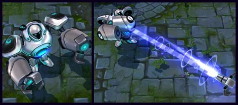 《LOL》蒸汽機器人 布里茨皮膚大全