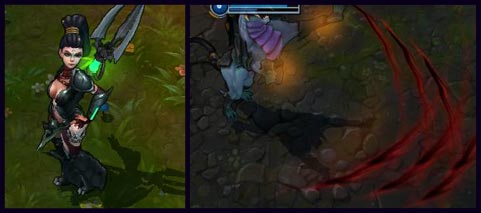 《LOL》狂野女獵手 奈德麗皮膚大全