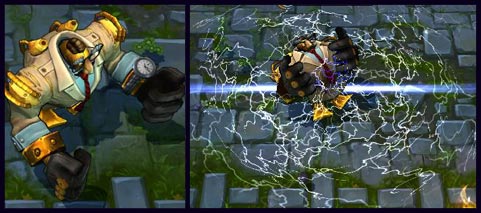 《LOL》蒸汽機器人 布里茨皮膚大全