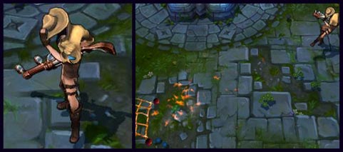 《LOL》皮城女警 凱特琳皮膚大全