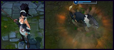 《LOL》狂野女獵手 奈德麗皮膚大全