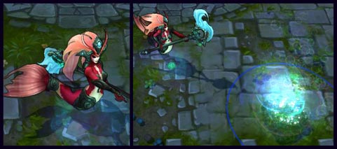 《LOL》喚潮鮫姬 娜美皮膚大全