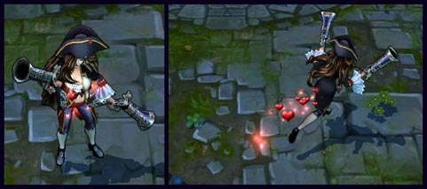 《LOL》賞金獵人 厄運小姐皮膚大全