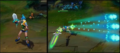 《LOL》放逐之刃 銳雯皮膚大全