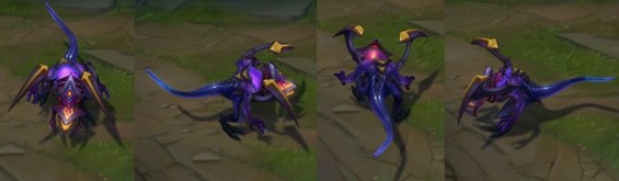 《LOL》虛空恐懼 科加斯皮膚大全