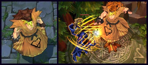 《LOL》獸靈行者 烏迪爾皮膚大全