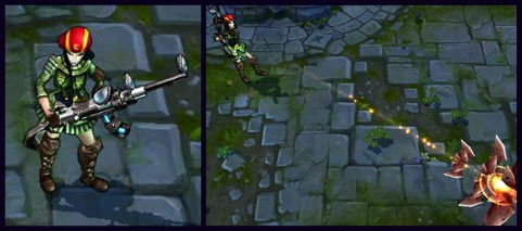 《LOL》皮城女警 凱特琳皮膚大全