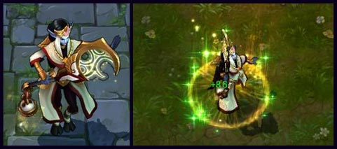 《LOL》眾星之子 索拉卡皮膚大全