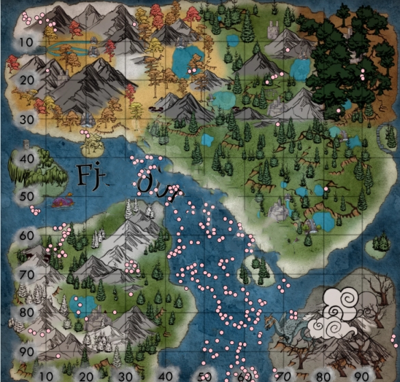 《方舟生存進化》維京地圖珍珠位置介紹